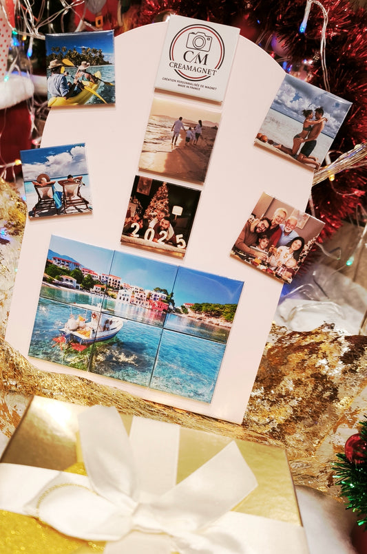 Magnets Personnalisés Photo x18 - Métal 5x5cm